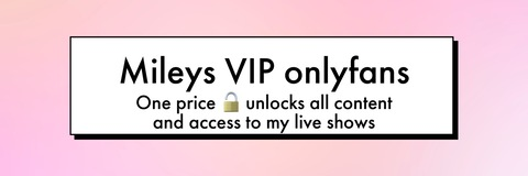 mileyxvip onlyfans leaked picture 1