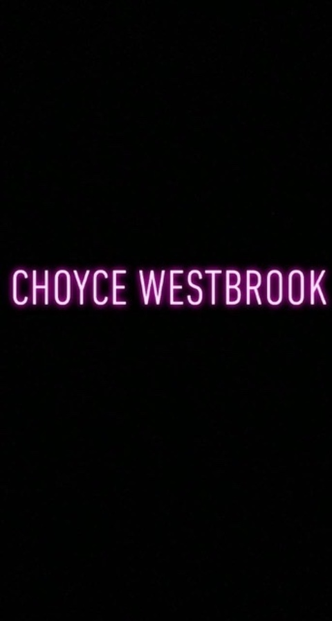 therealchoycewestbrook onlyfans leaked picture 1